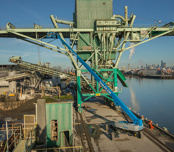 150 ft telescoping boom lift rentals genie sx150