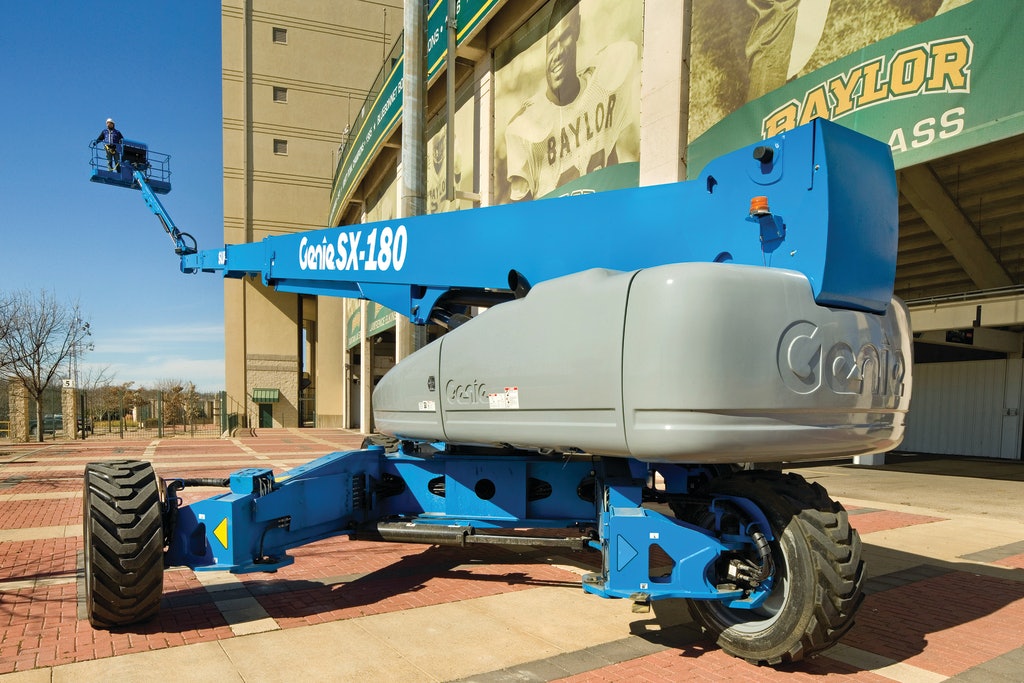 180 ft boom lift rental genie sx 180