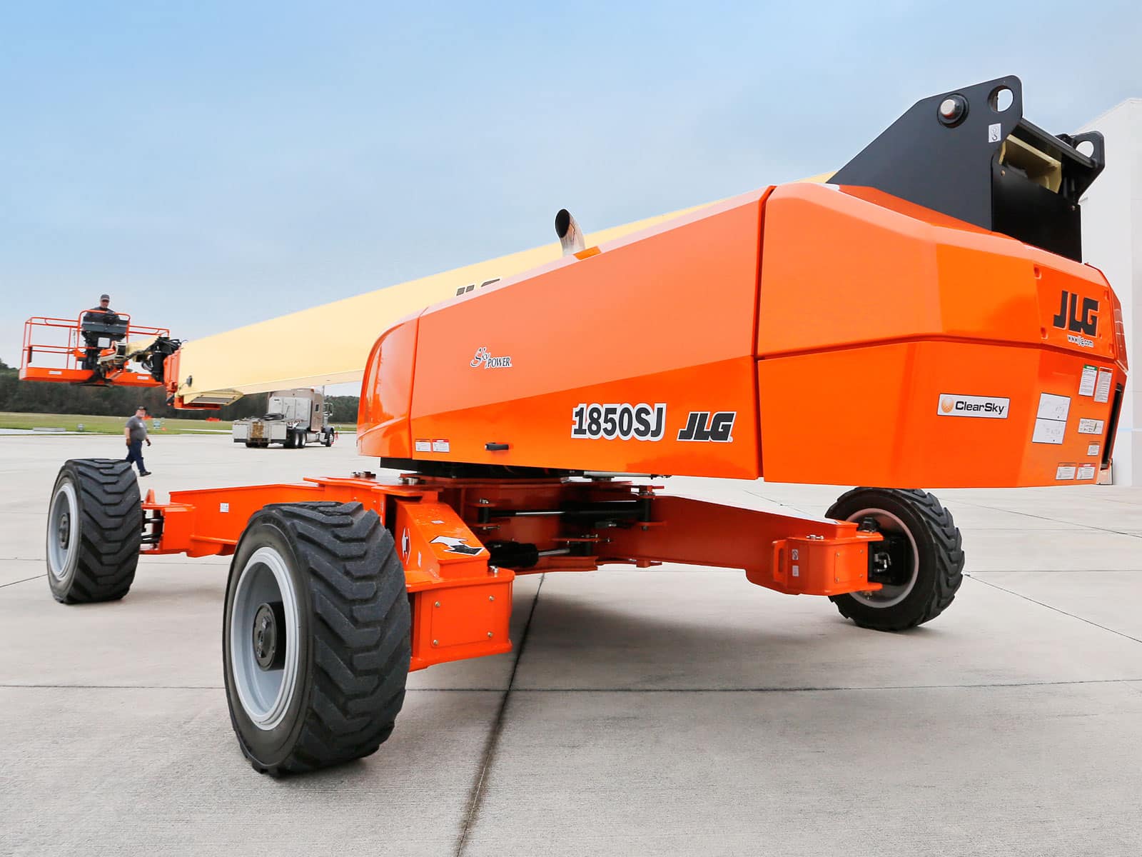 1850SJ 185ft telescopic boom lift rentals