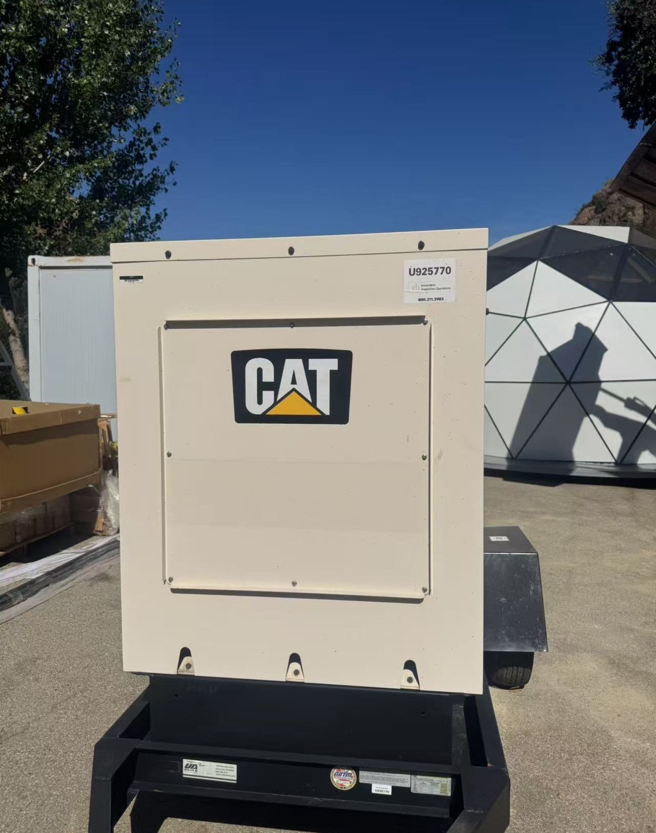 25kw 38kva towable generator rental