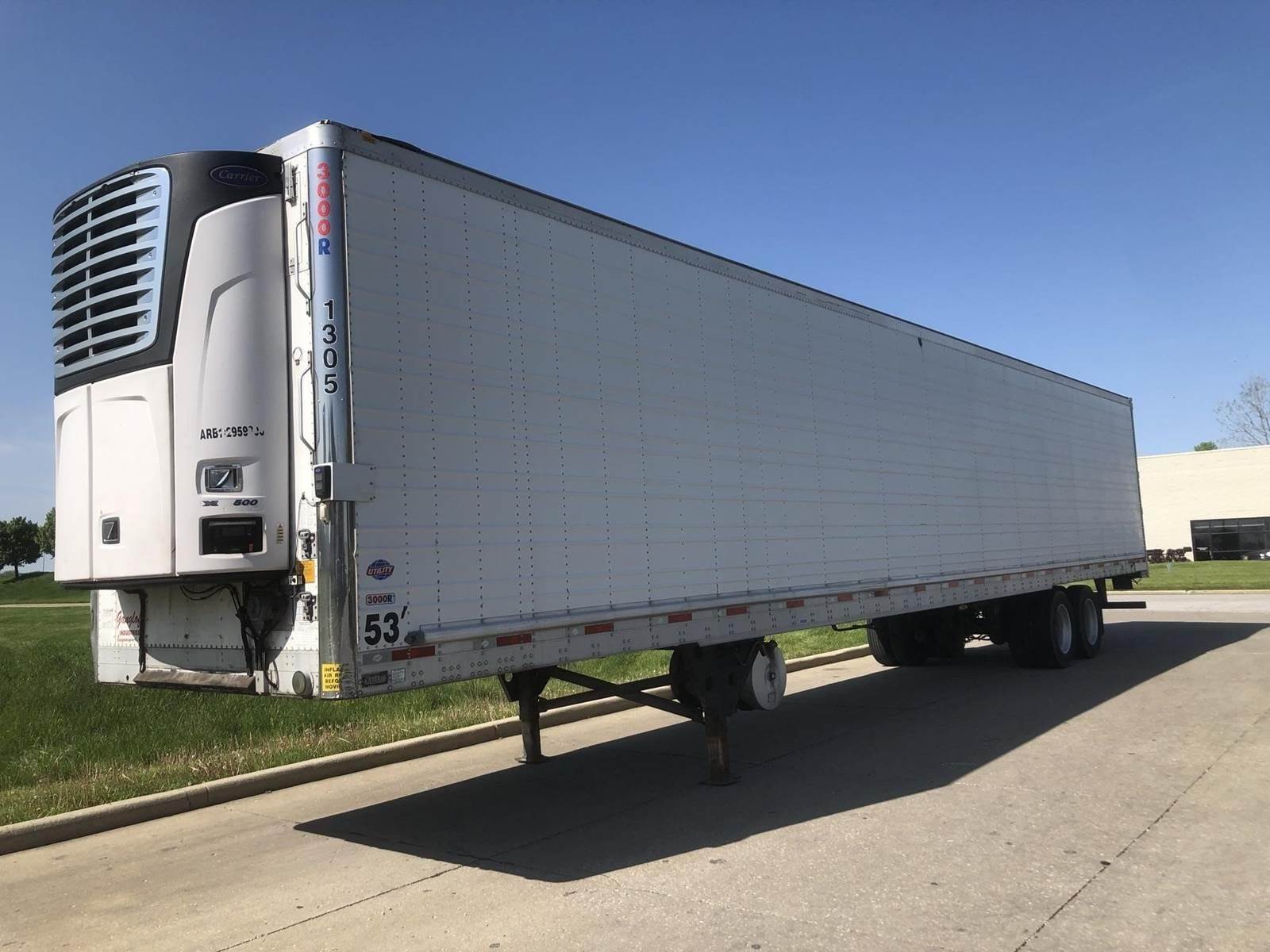 53 ft reefer Refrigerated Trailer Rentals