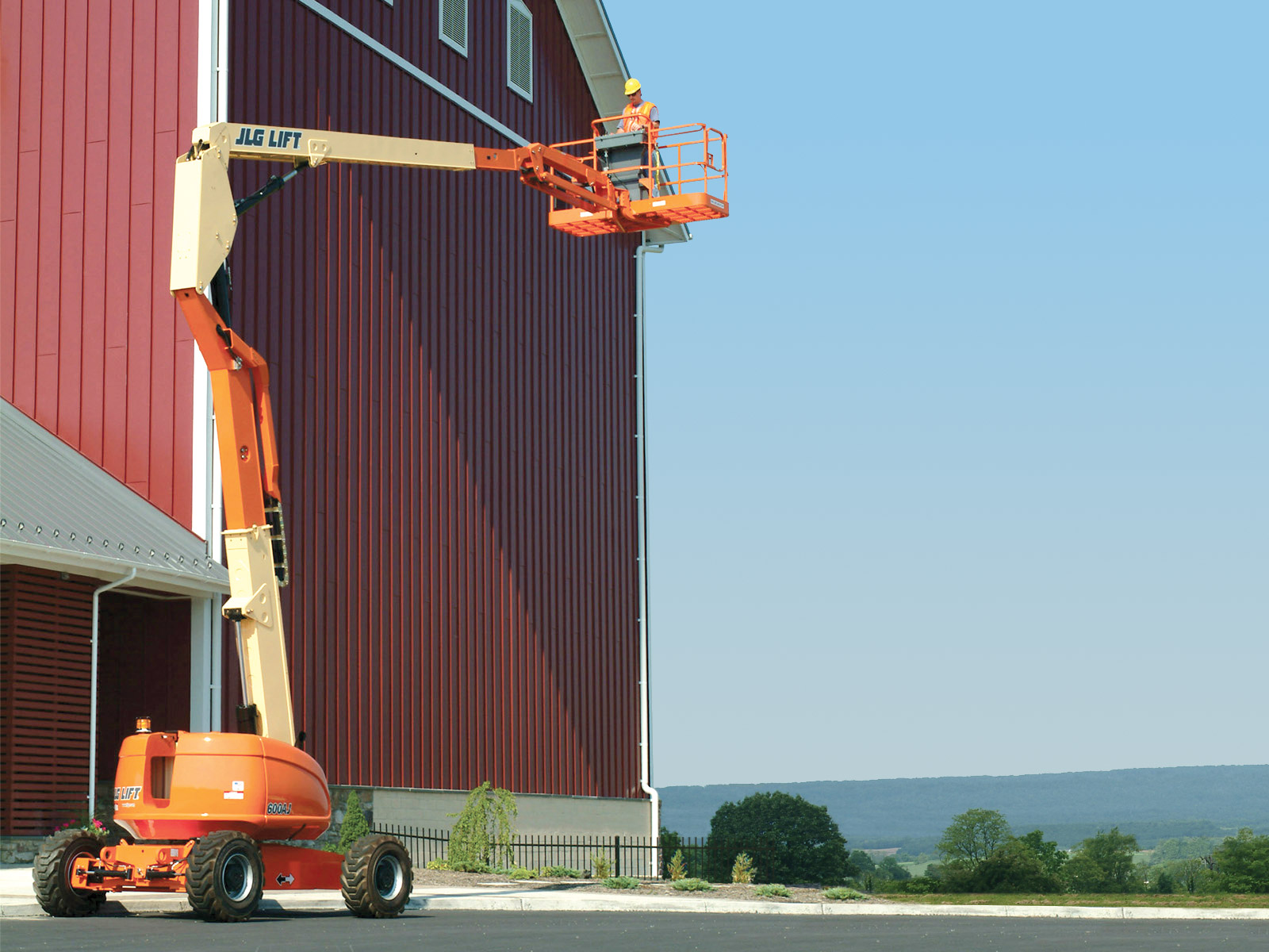 60 ft boom lift rental jlg 600aj