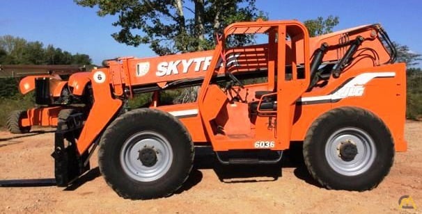 6000 lb skytrak 6036 telehander rental 36 ft reach