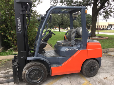 6k 6000 lb forlift rental toyota 8fgu30