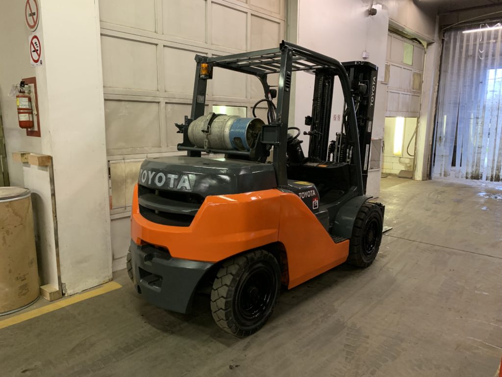 8000 lbs forklift rental toyota 8fd40u 8k