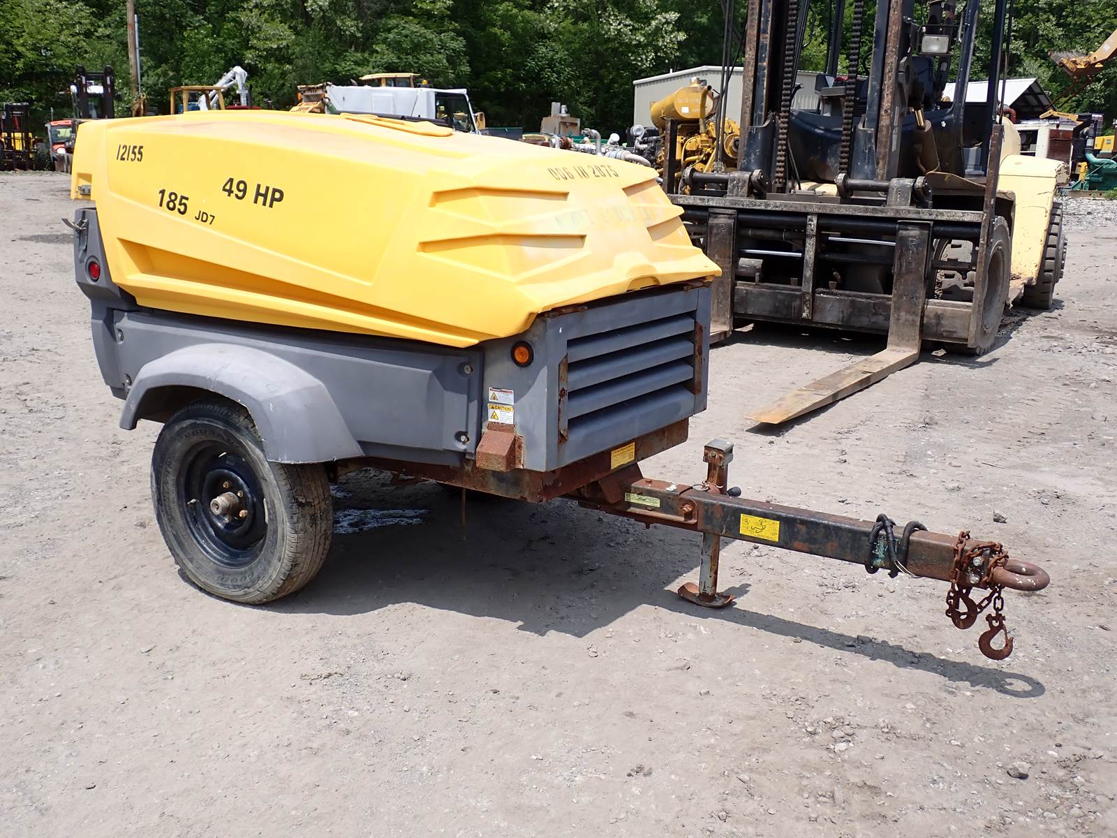 Air Compressors Atlas Copco 185 cfm rental