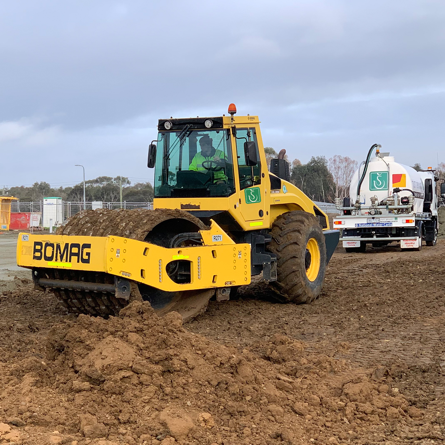 Compaction Rentals Bomag 219 padfoot