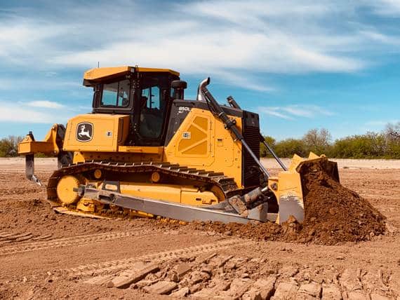 Dozers John Deere 850L crawler loader rentals