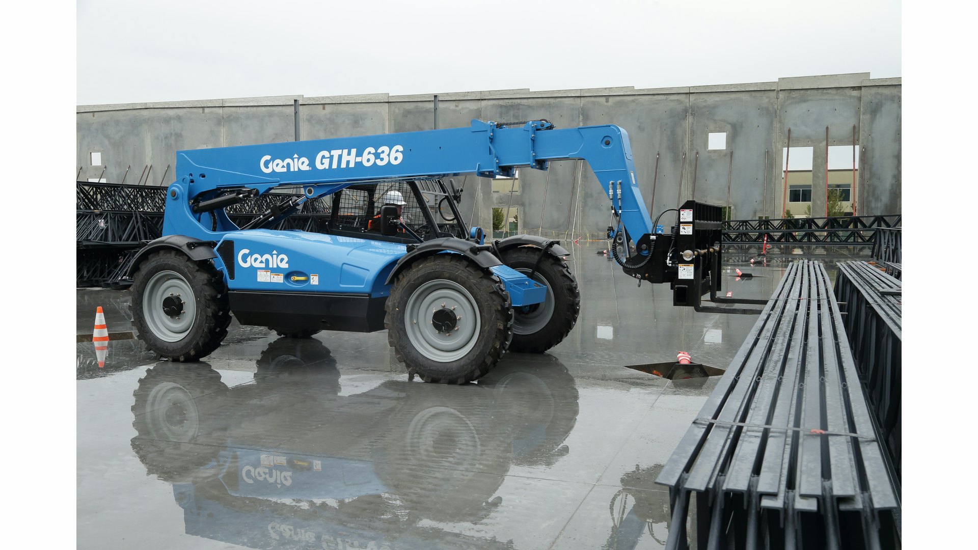 Genie GTH636 Telehandler Rental 6000 lbs capacity 36ft reach