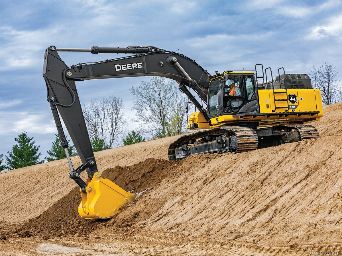 John Deere 470 Heavy Equipment Rentals Excavator