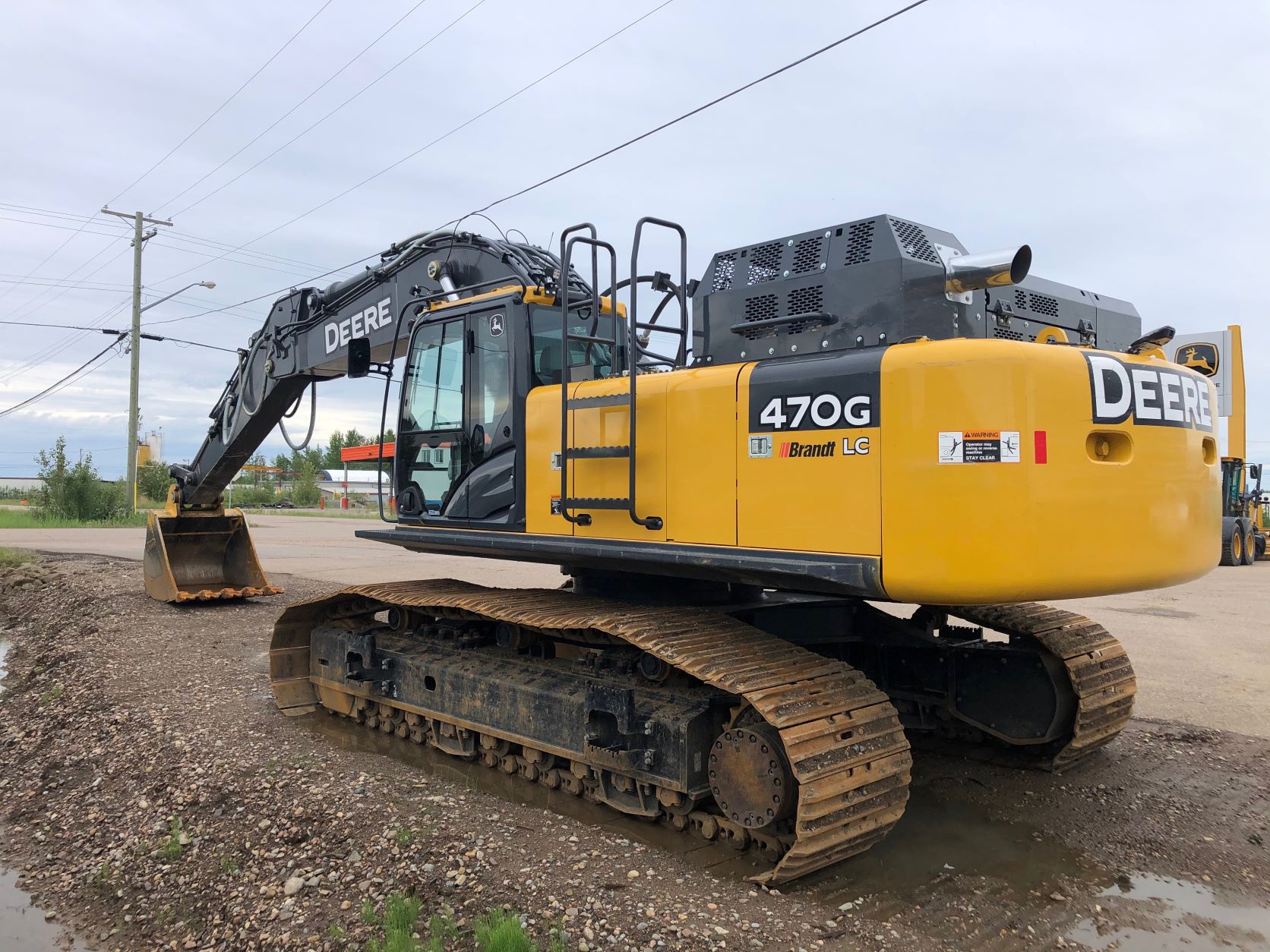 John Deere 470 Heavy Equipment Excavator Rental