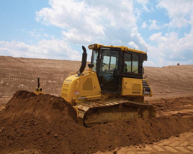 Komatsu D39 crawler Dozer rental