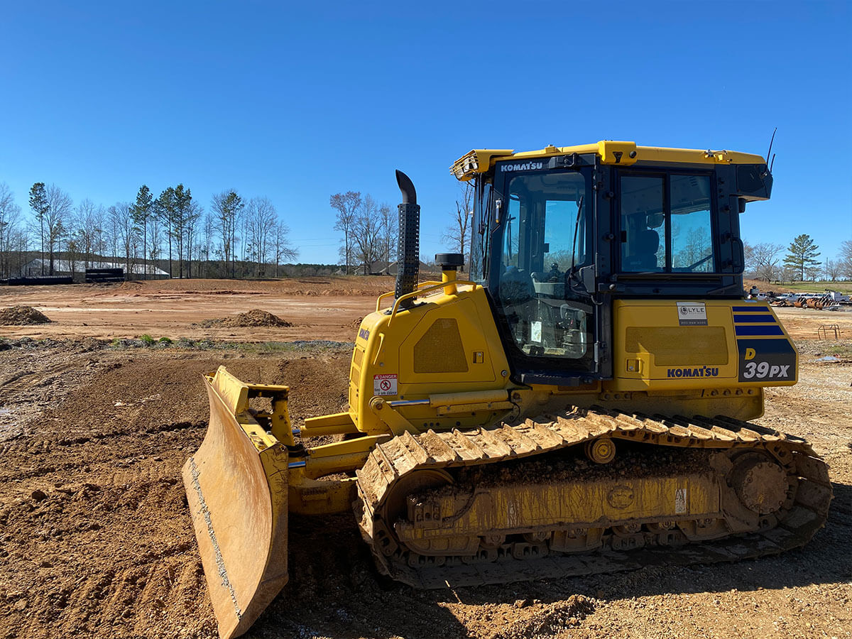 Komatsu D39 crawler Dozer rental
