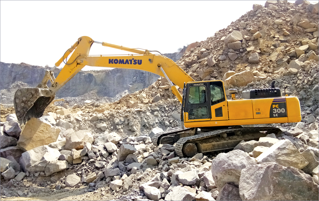 Komatsu 300 excavator rentals