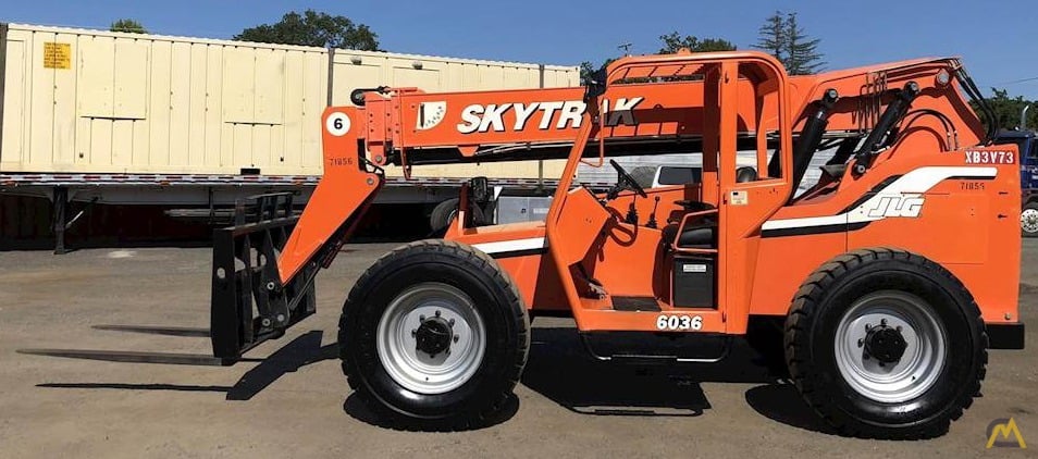 SkyTrak 6036 6000 lb capacity 36 ft reach telehandler rental
