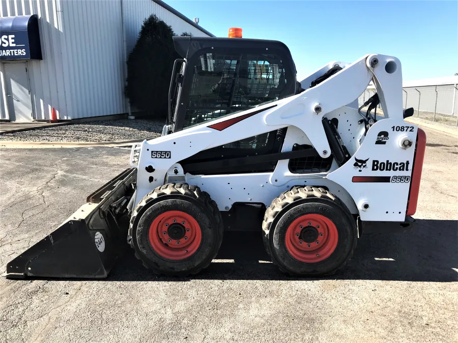 bobcat s650 skid steer loader rentals
