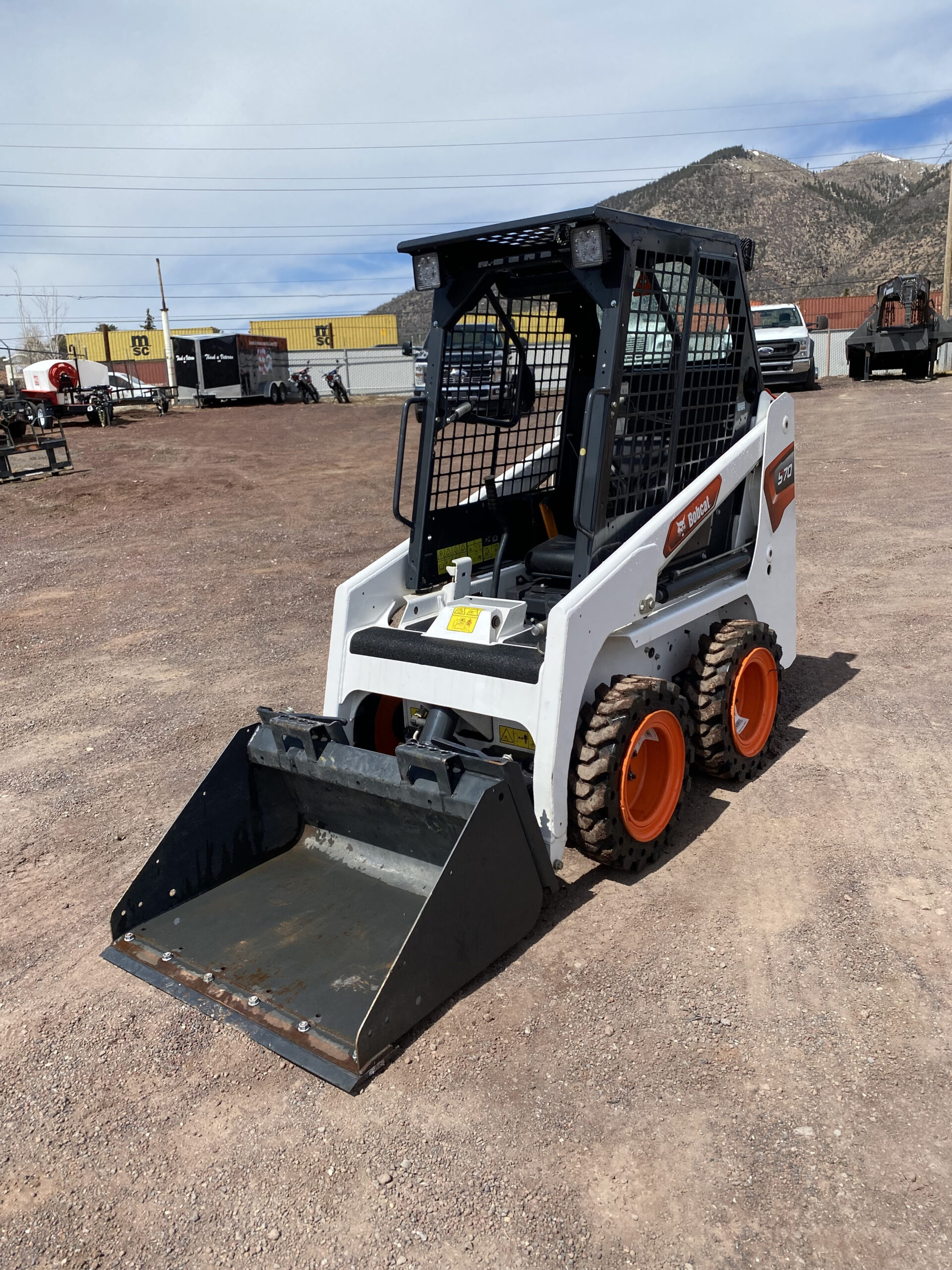 bobcat s70 mini skid steers rental scaled