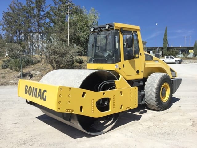 bomag bw219 smooth drum roller rental