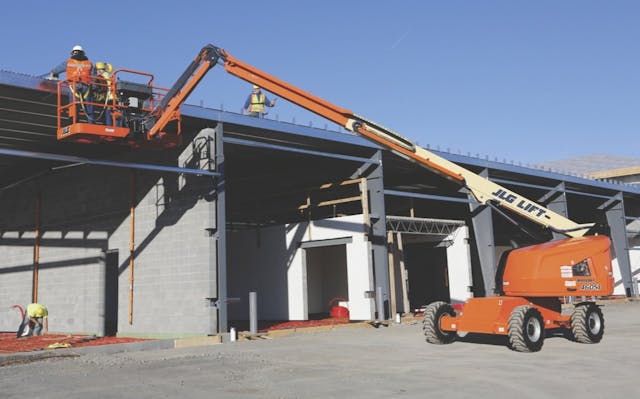 boom lift rental jlg 460sj telescopic boom