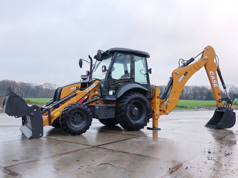 case 851EX backhoe loader rental