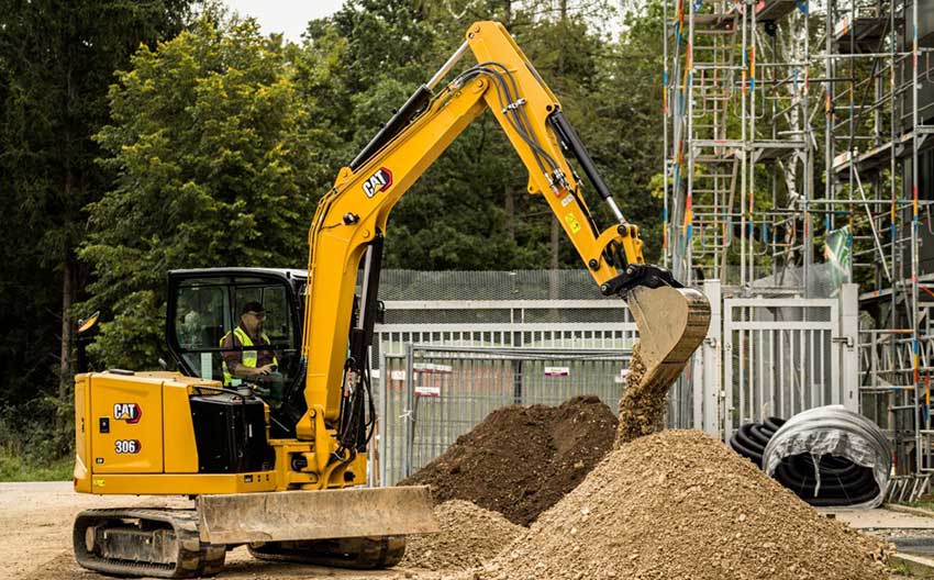 cat 306 mini excavator rental