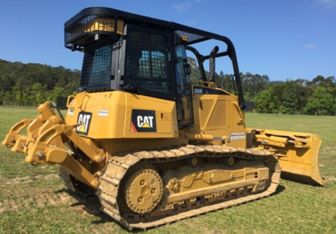 crawler dozer rental cat d4