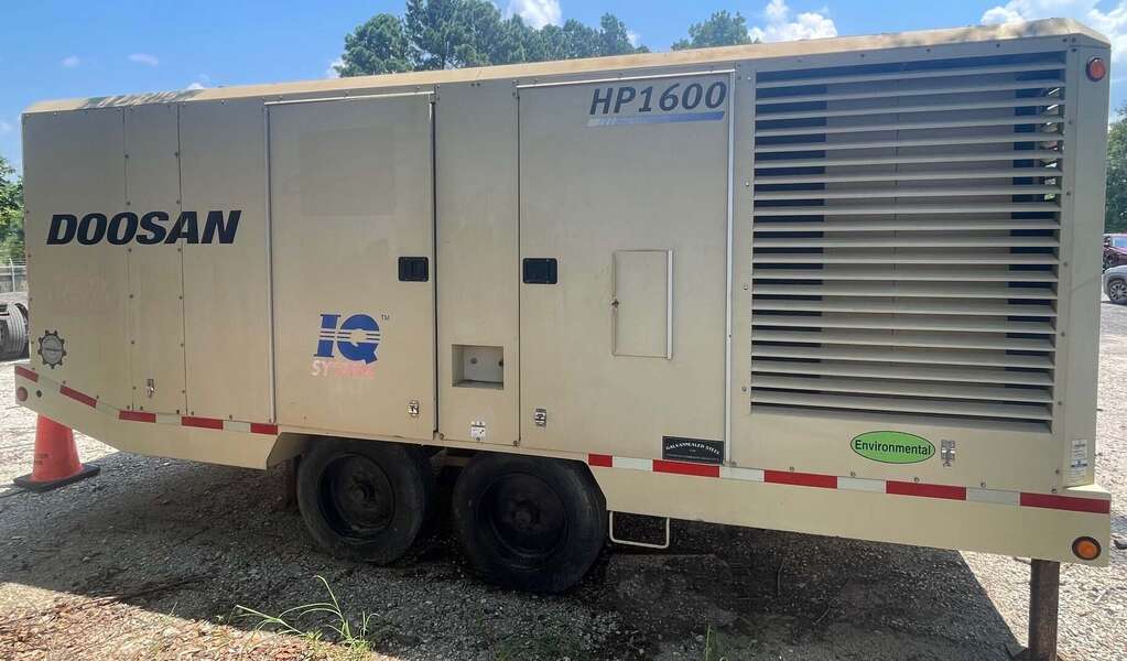 doosan hp 1600 air compressor rentals