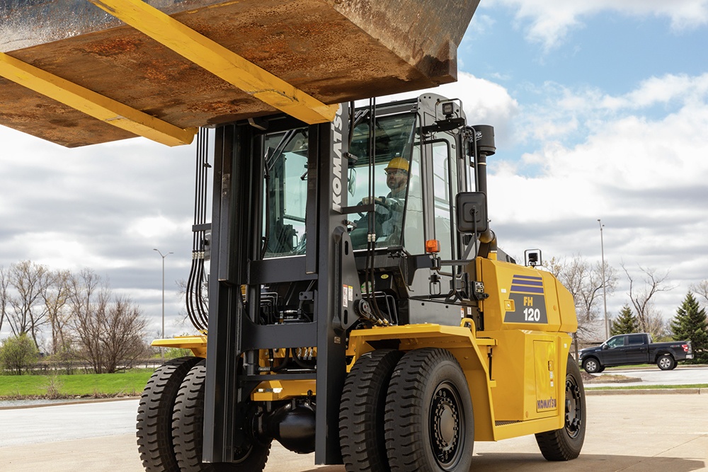 forklift rental 20000 lbs capacity komatsu fh120