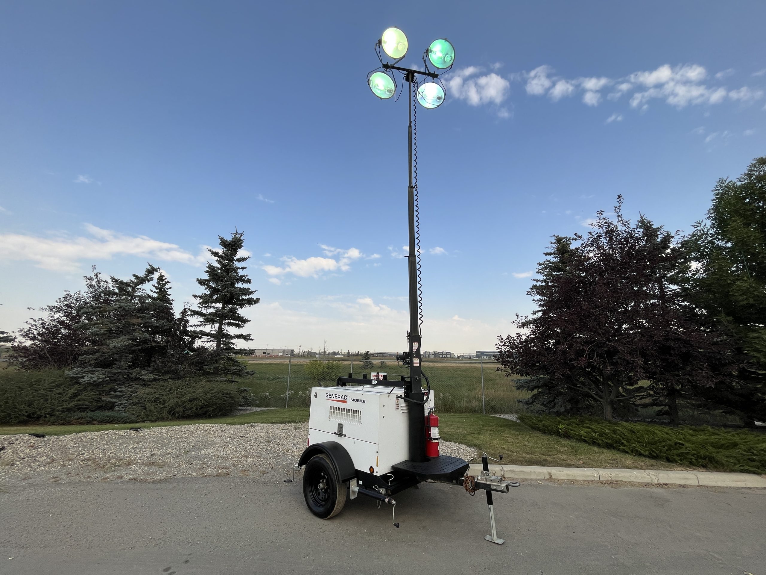 generac 4200 mobile light tower rental