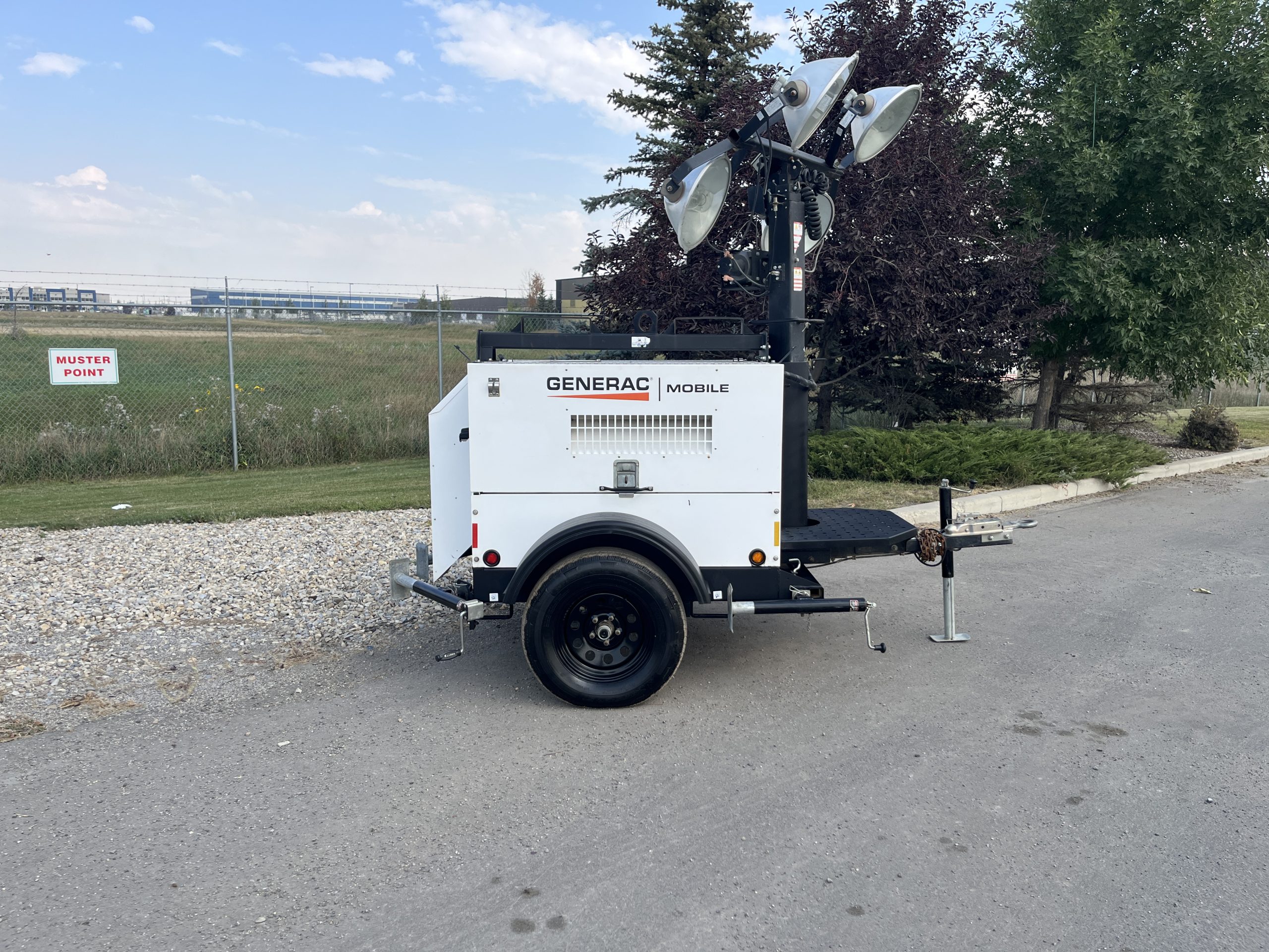 generac 4200 mobile light tower rental