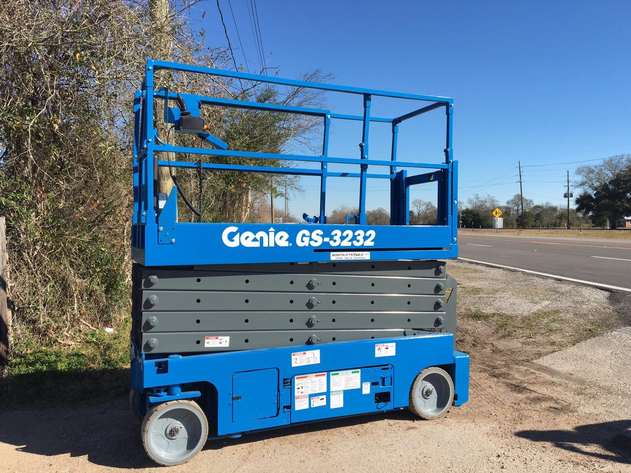 genie 3232 rental scissorlift 32ft