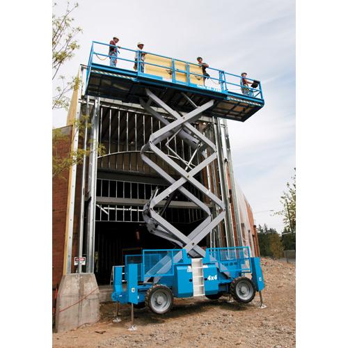 genie 3390 rough terrain scissor lift rental