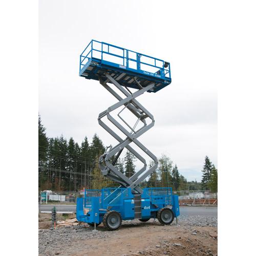 genie 3390 rough terrain scissor lift rentals