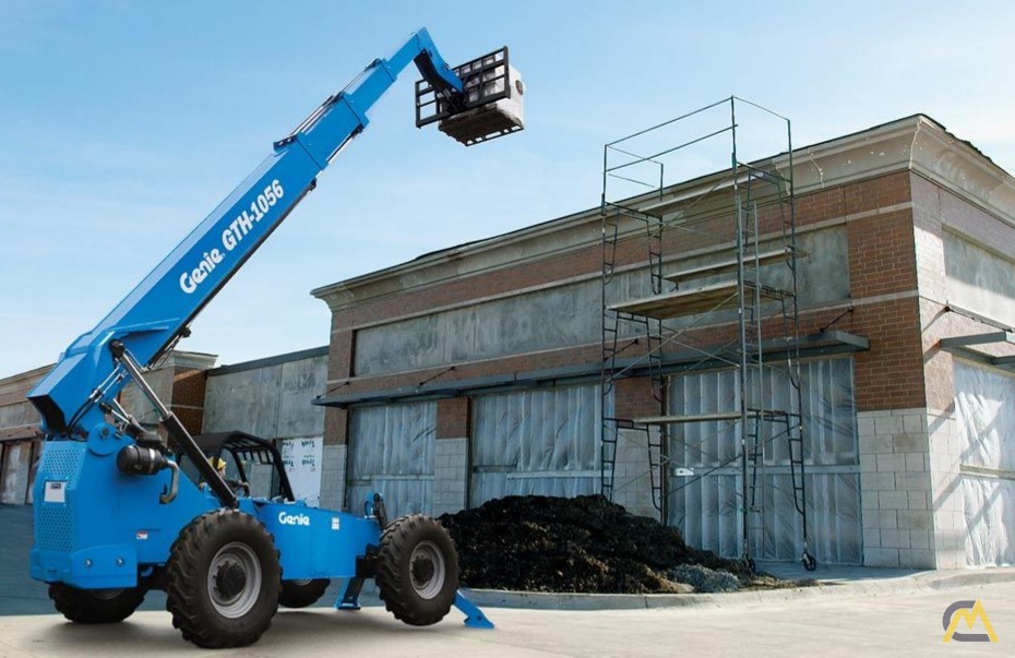 genie gth 1056 10000 lbs 55 ft reach telehandler rental