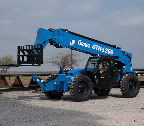 genie gth 1256 12000 lbs capacity telehandler rental 56 ft reach