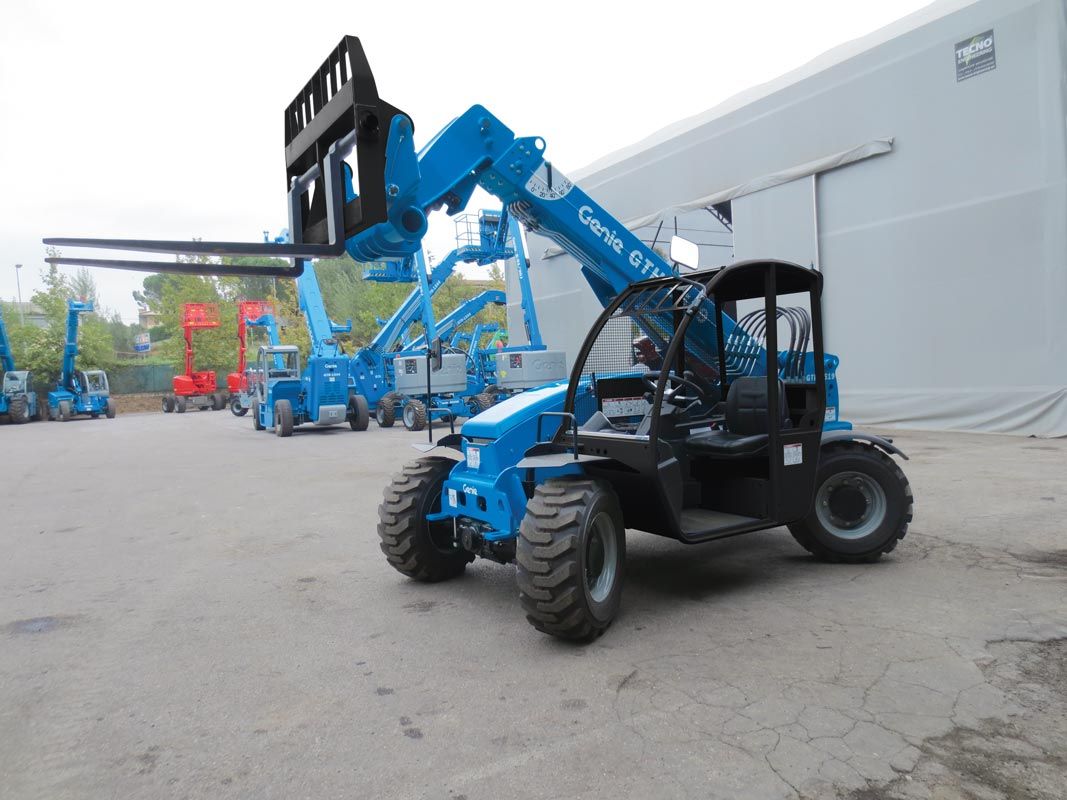 genie gth 5519 5000 lb 5k 19ft reach telehandler rental
