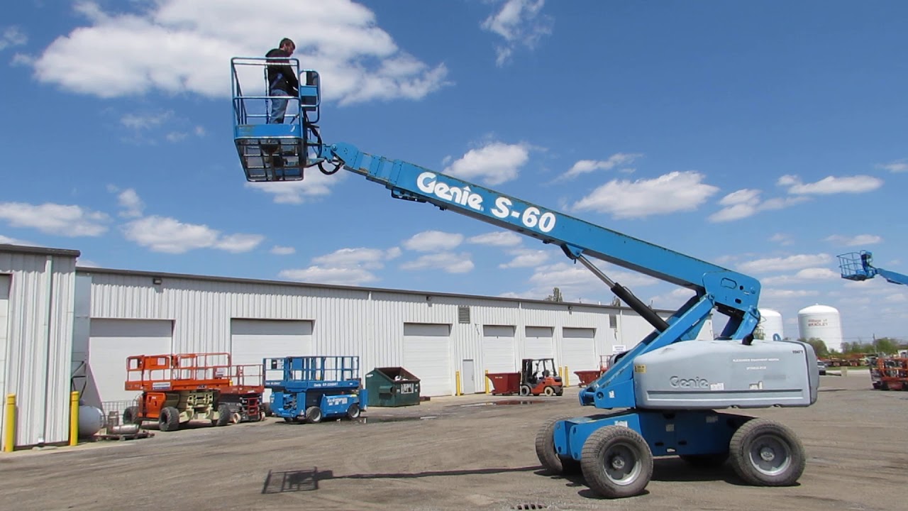 genie s 60 rental telescopic 60ft boom lift