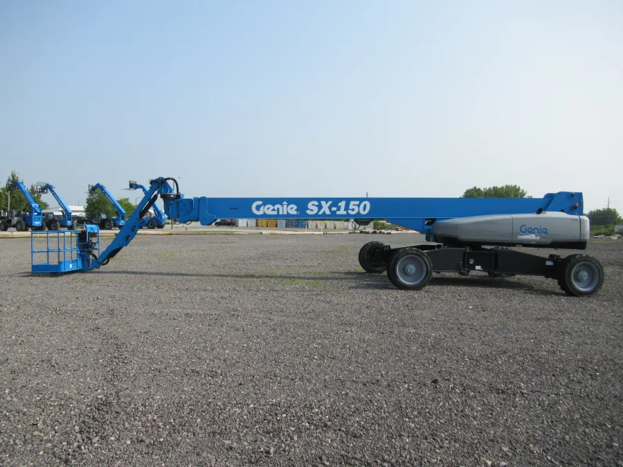 genie sx150 boom lift rental 150ft