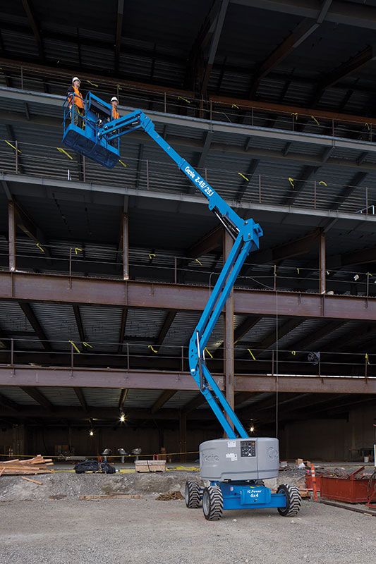 genie z 4525rt 45ft boom lift rental