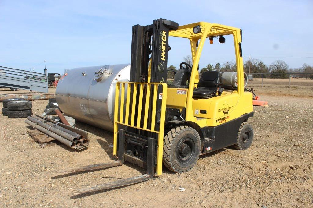 hyster 50 forklit rental 5000lb