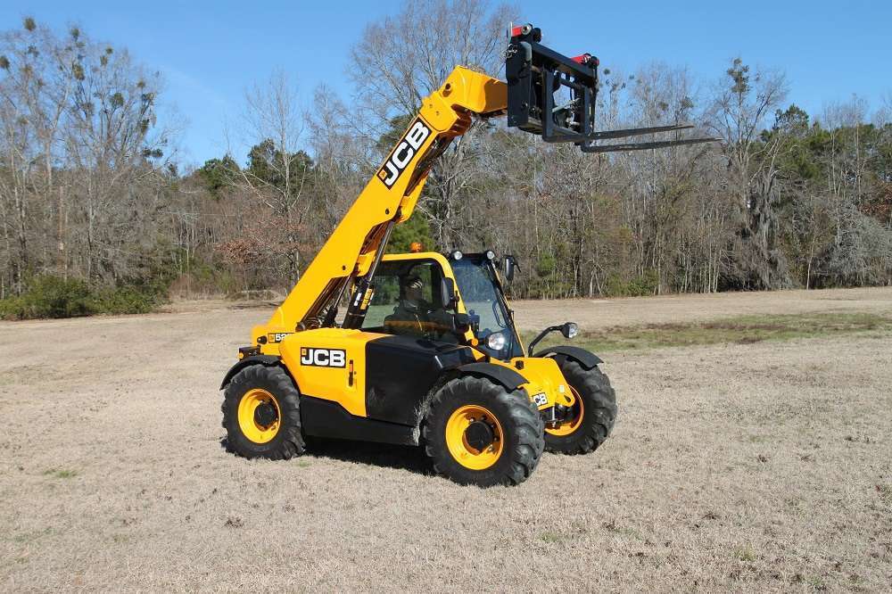 jcb 525 60 5000 lb 5k capacity 19ft reach telehandler rental