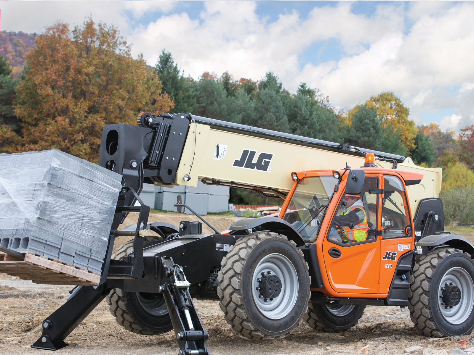 jlg 1255 12000 lb capacity 55 ft reach telehandler rentals