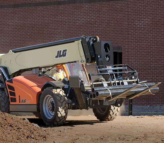jlg 1255 12000 lbs capacity 55 ft reach telehandler rental