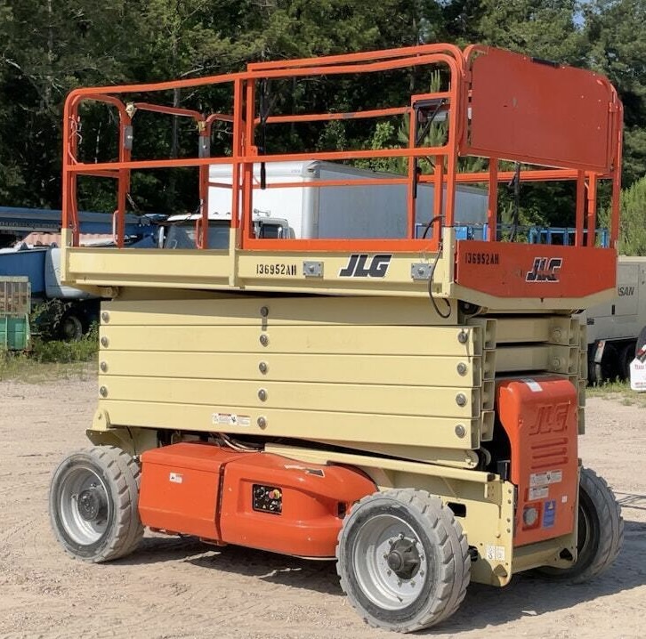 jlg 4069 40ft scissor lift rental wide