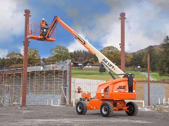 jlg 400s boom lift rentals telescoping 40ft