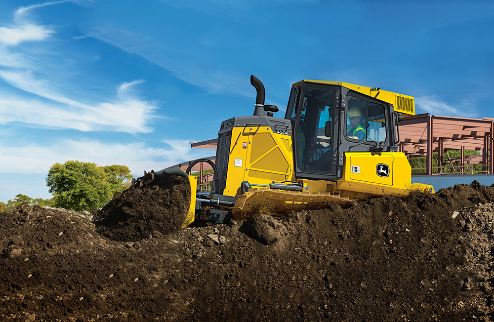 john deere 450 crawler dozer rentals