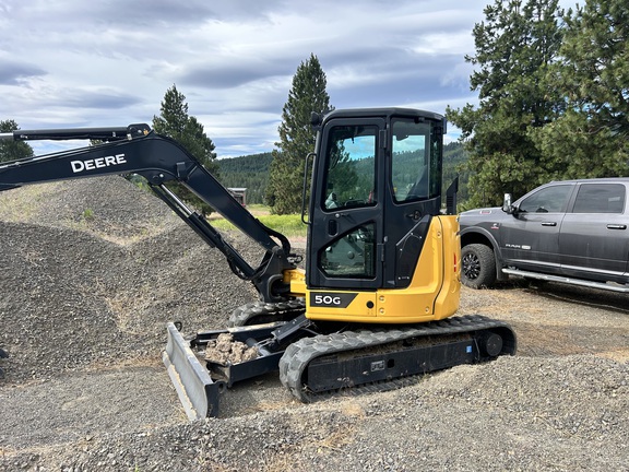 john deere 50g mini excavator rental