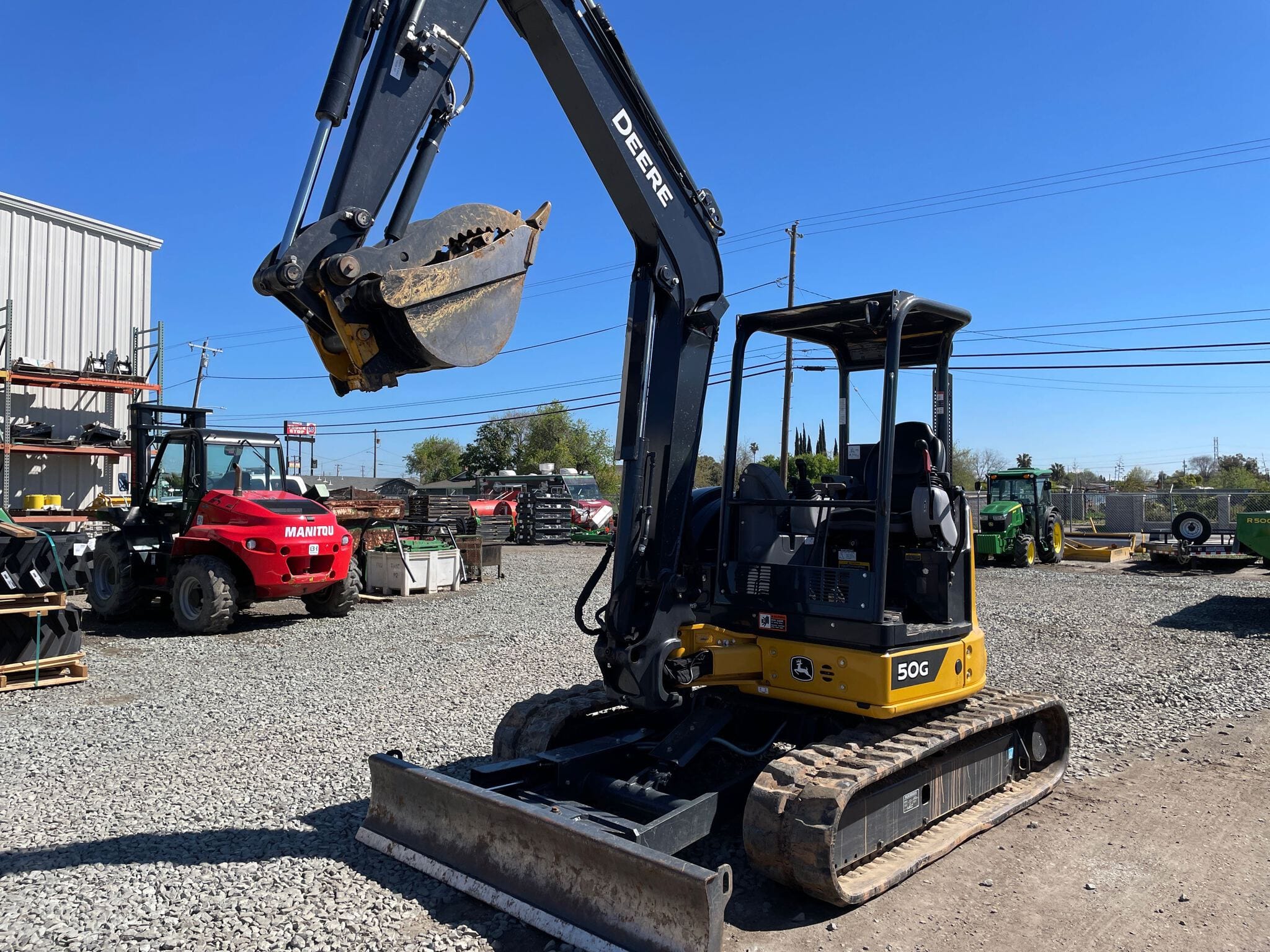 john deere 50g mini excavator rentals