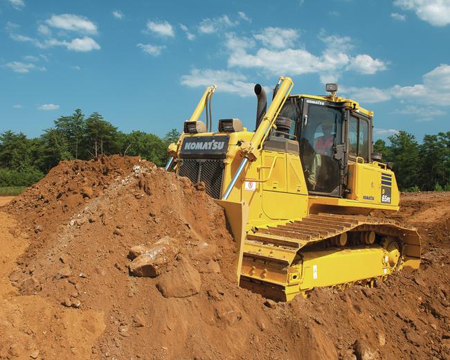 komatsu Dozer D65 crawler dozer rentals