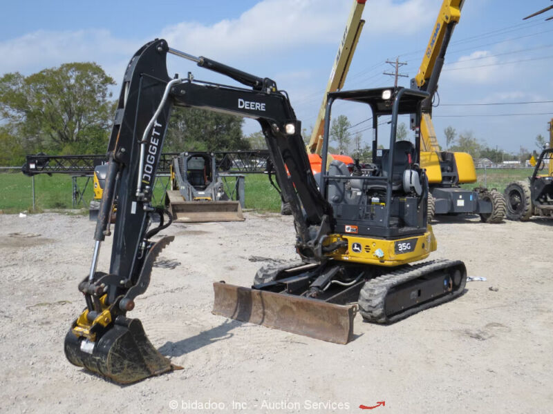 mini excavator rental john deere 35 g equipment